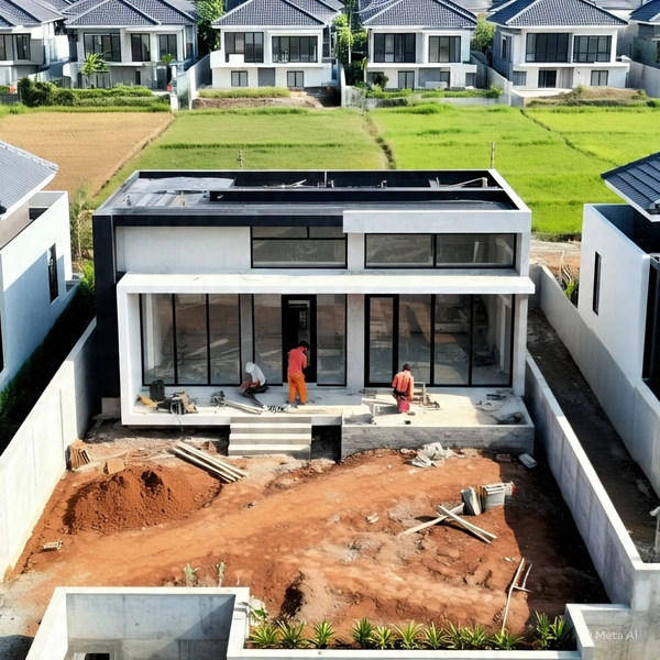 Biaya bangun rumah per meter persegi