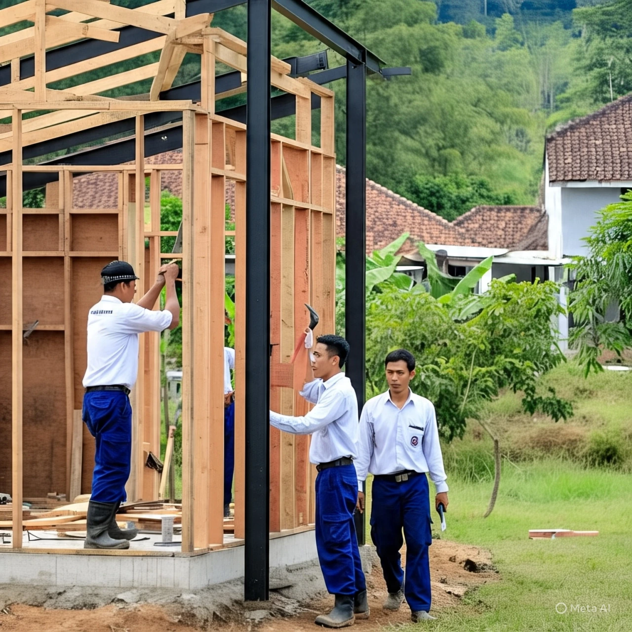 tips bangun rumah hemat